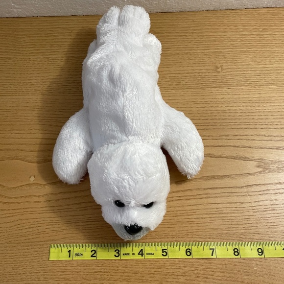 Caltoy White Baby Seal Hand Puppet or Golf Club Headcover for Iron Plush Toy 11" - Picture 10 of 10